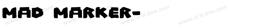 Mad Marker字体转换